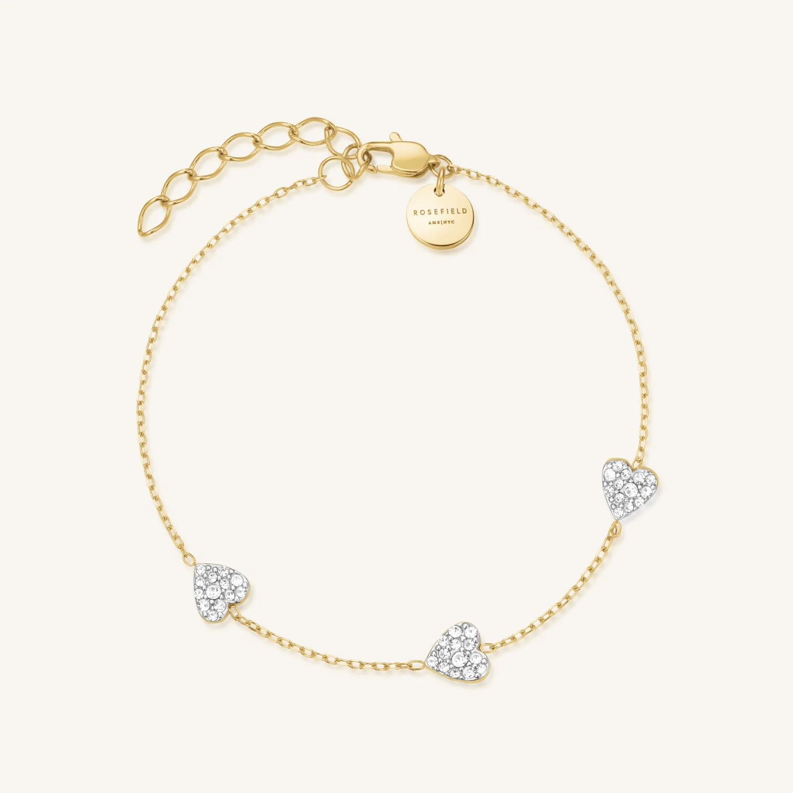 3-Herzen-Armband - Image 4