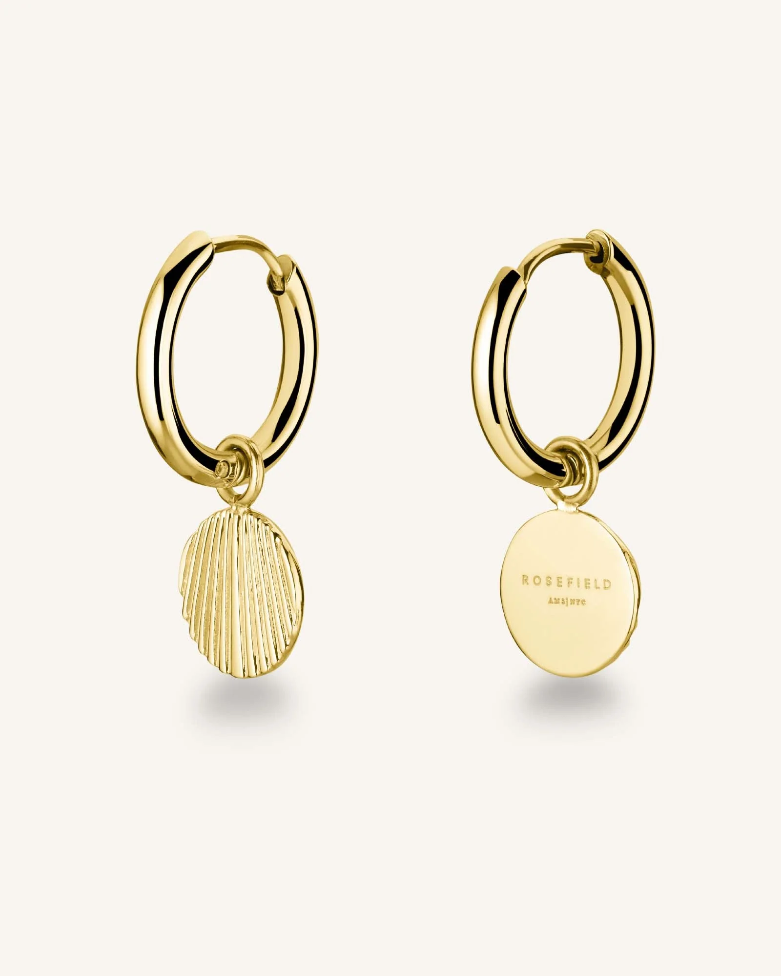Hoop With Sunray Charm