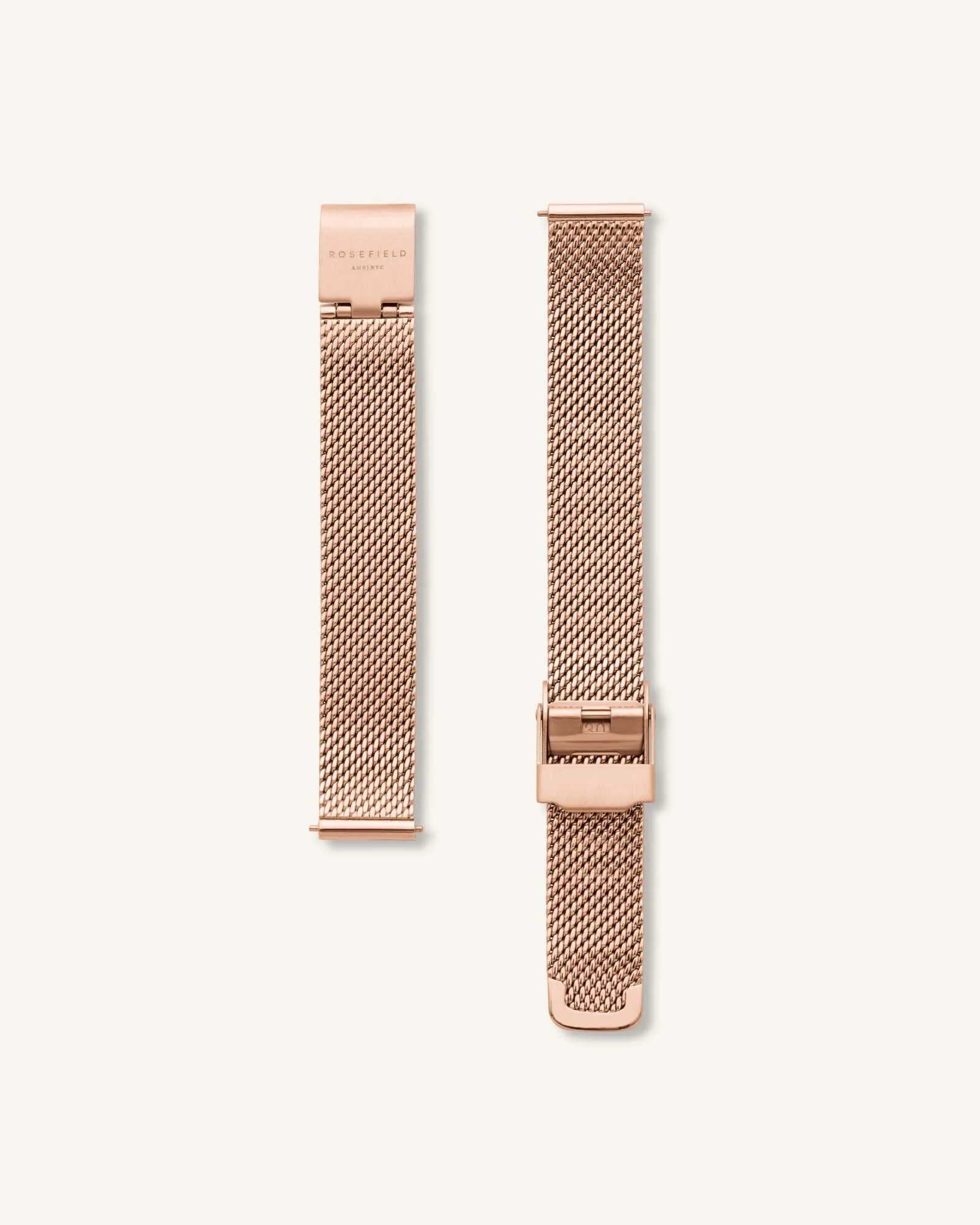 Roségoldenes Mesh-Armband