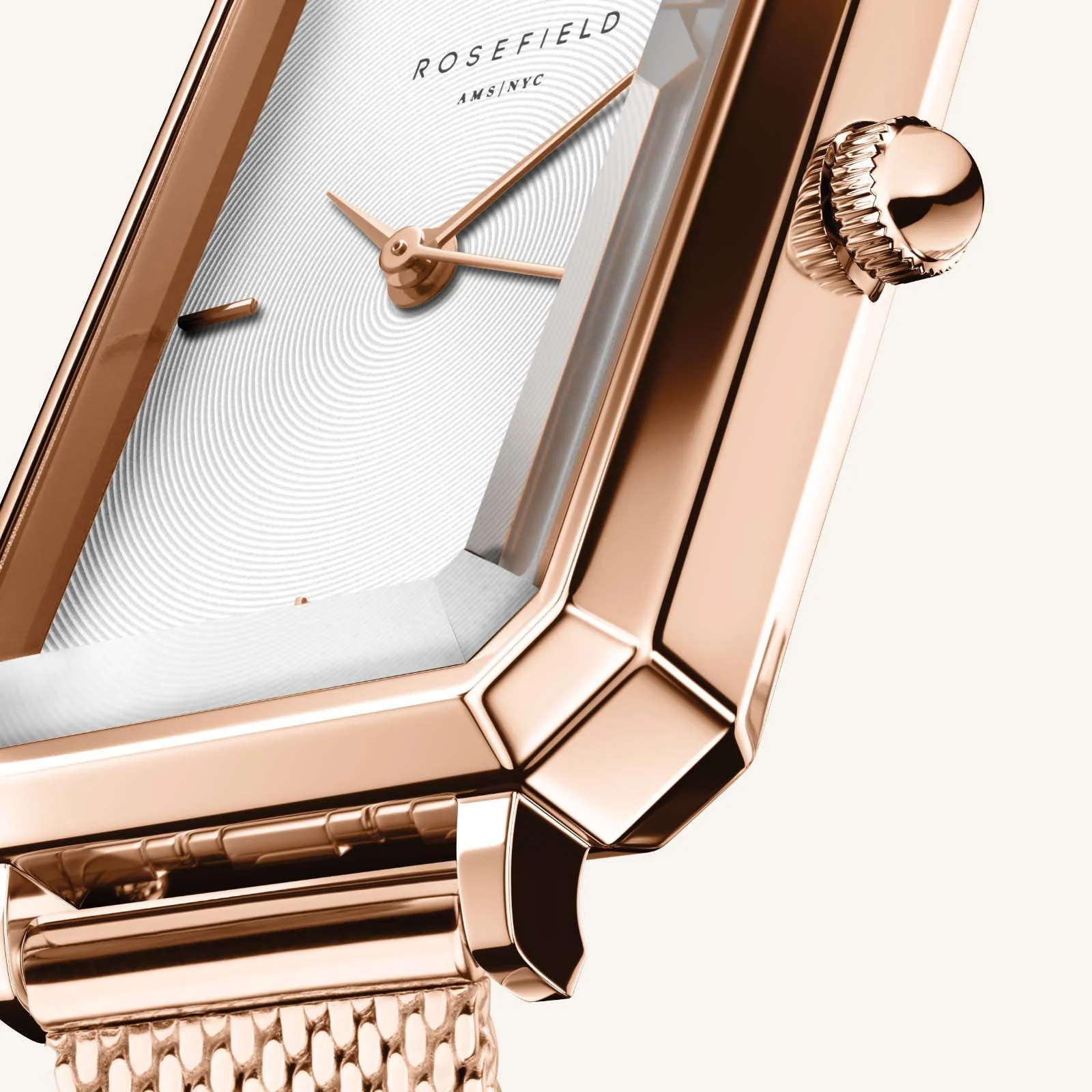 Octagon XS Mesh Roségold - Mit Gravur - Image 5