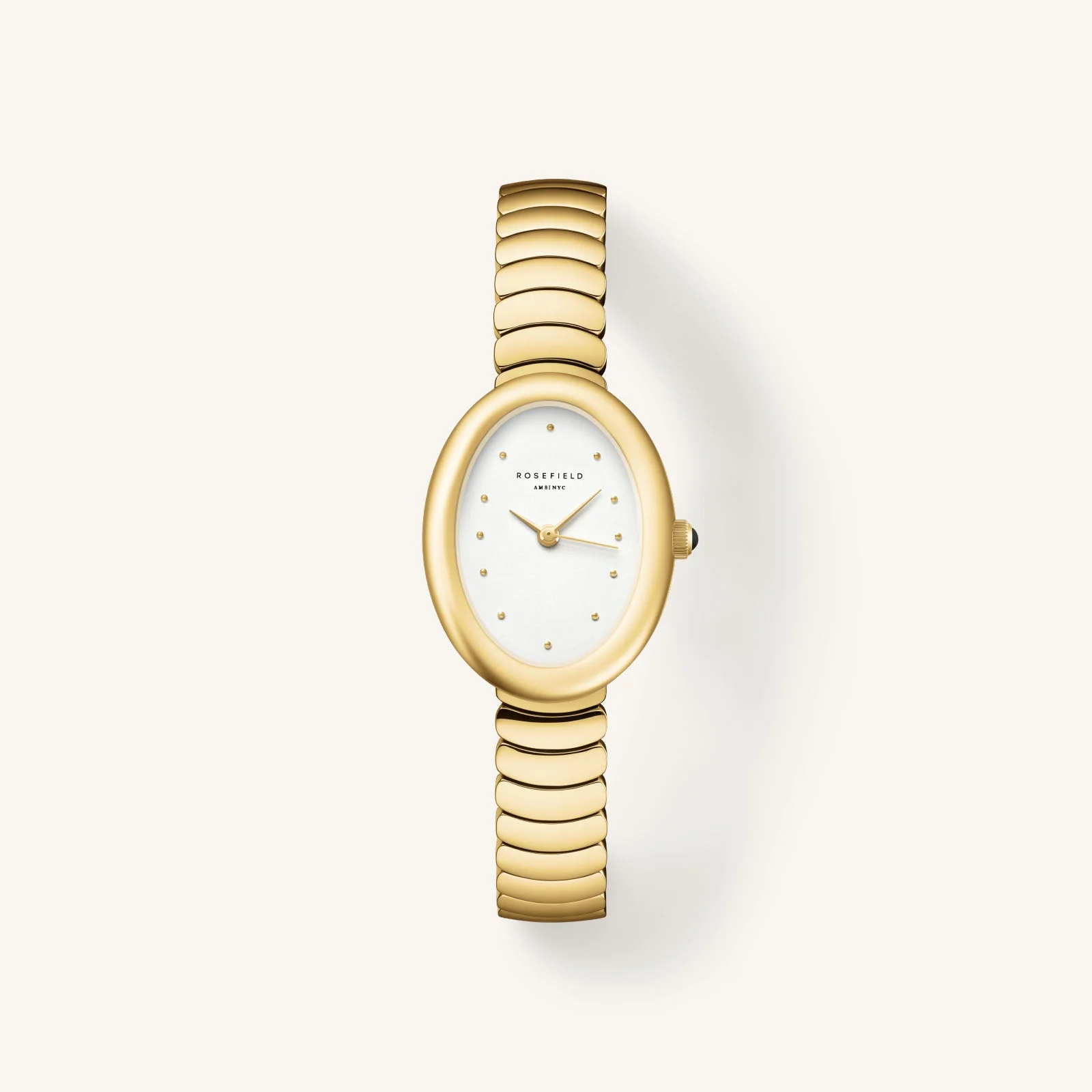 Ovale Weißgold