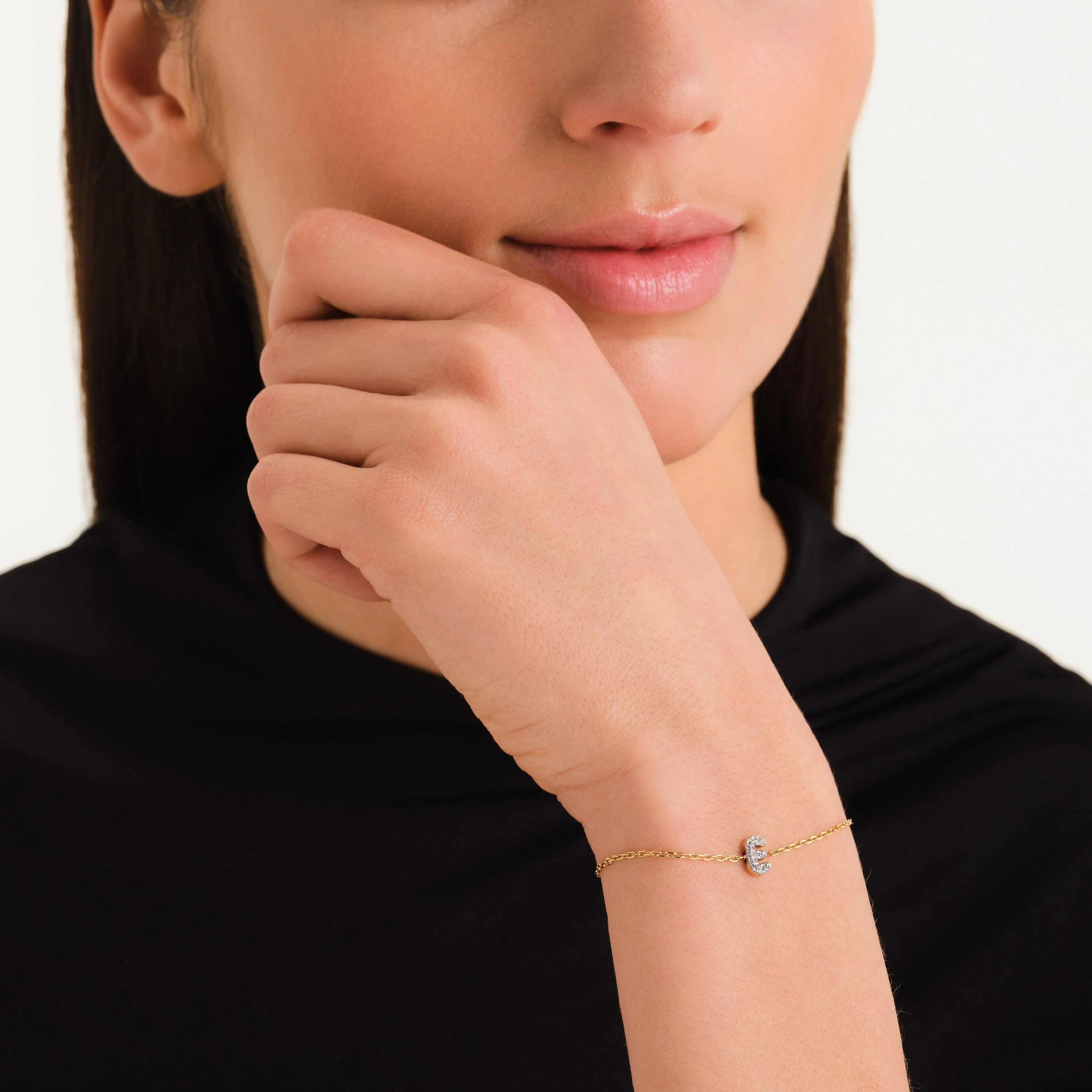 Kristall buchstabe E Armband - Image 2