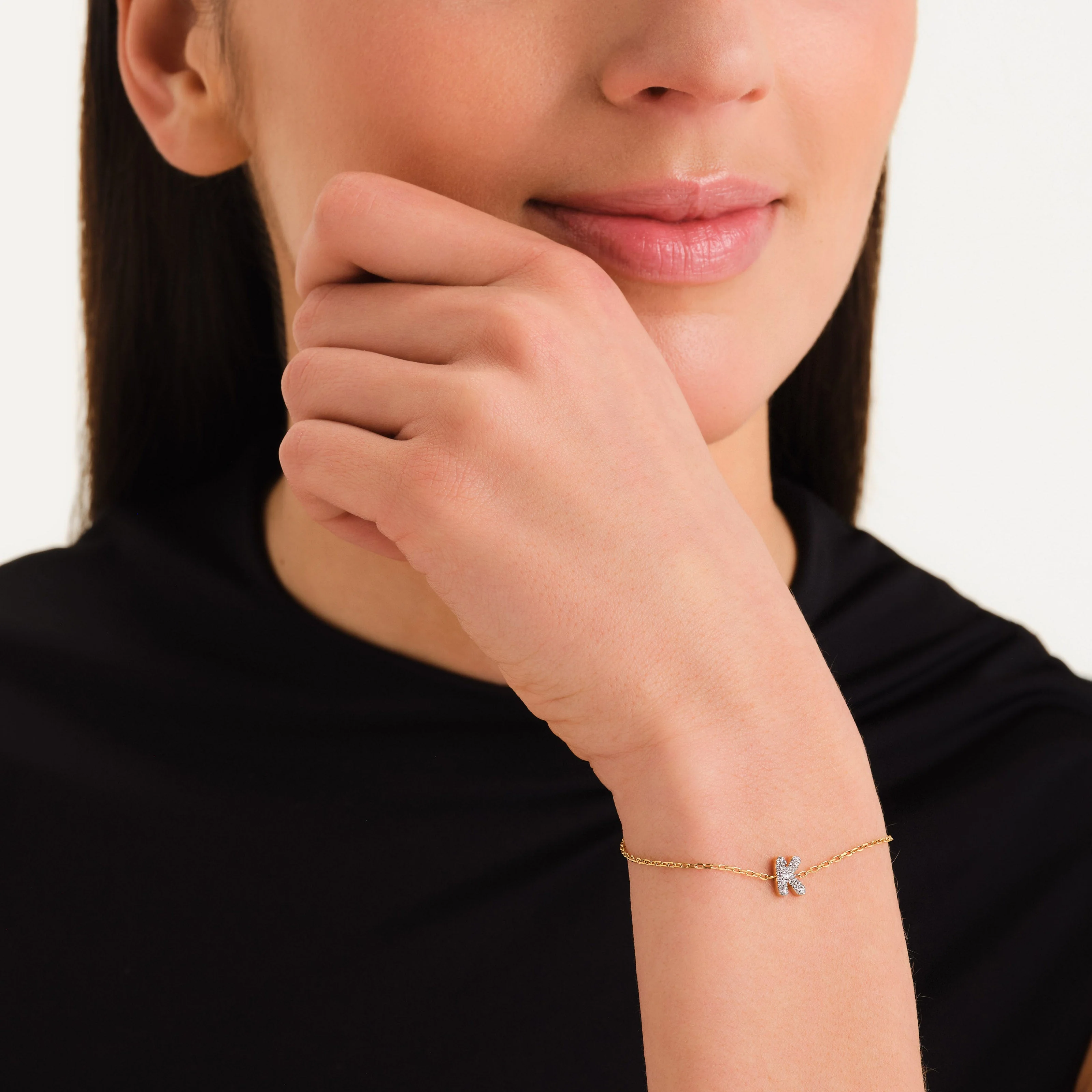 Kristall buchstabe K Armband - Image 2