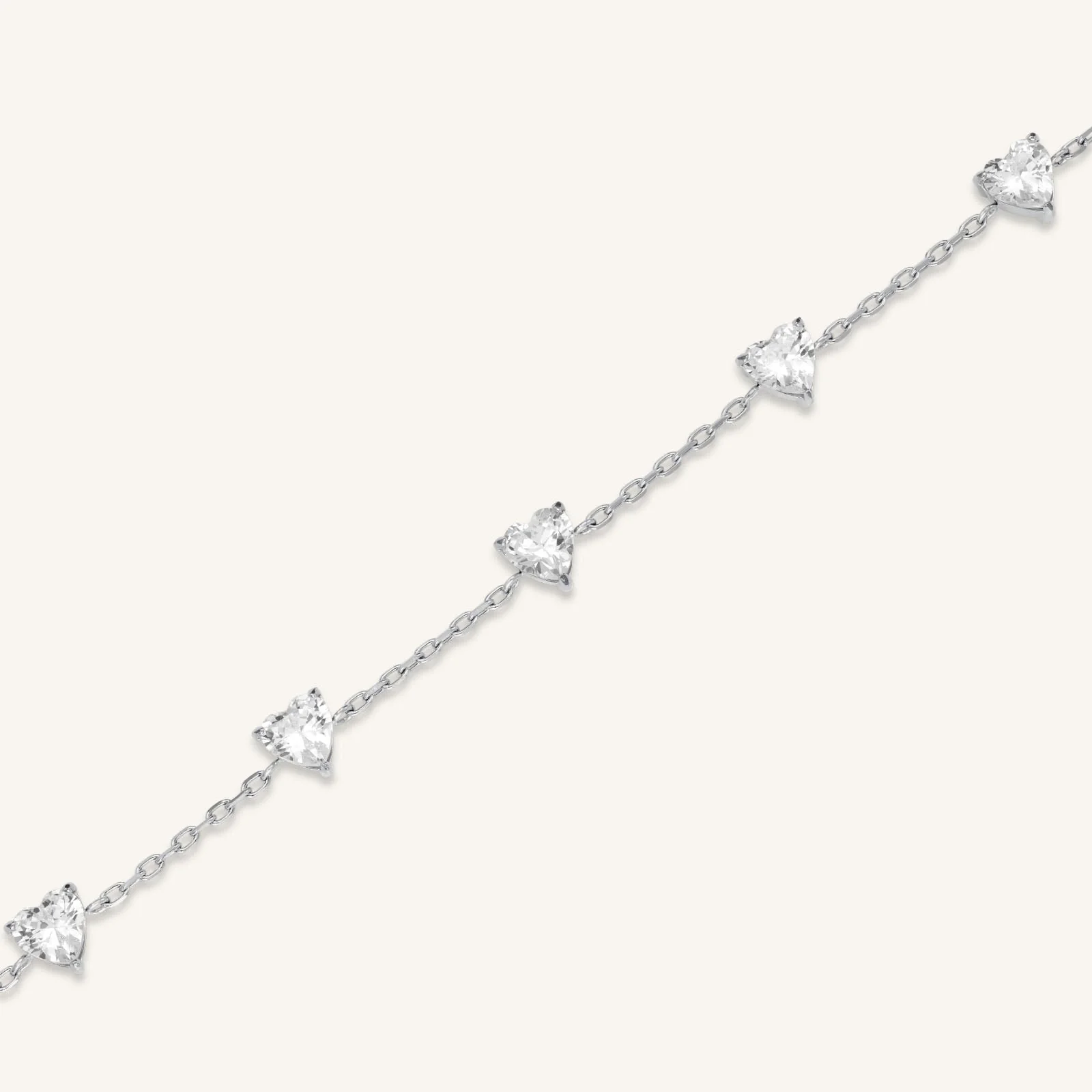 Armband mit Herzreihe - Image 7