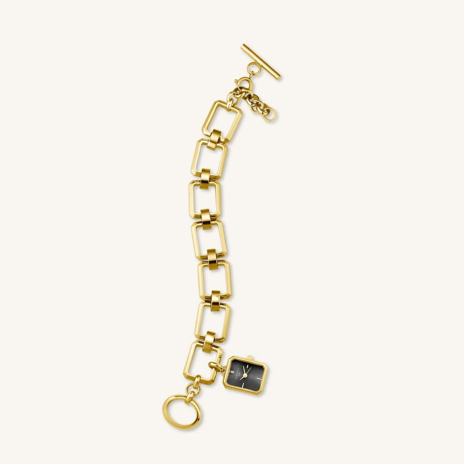 Octagon Chain Gold Schwarz - Image 4