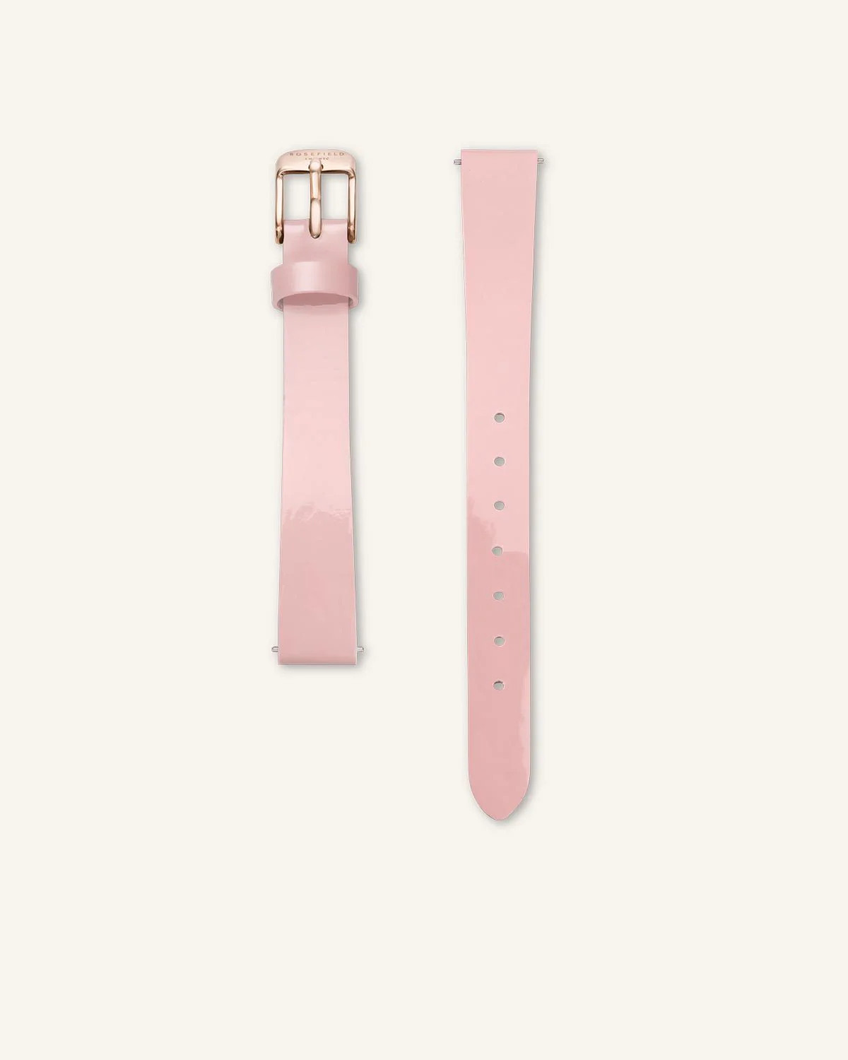 Pink Rose gold Strap